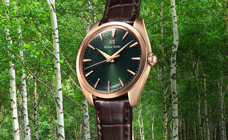 グランドセイコー誕生60周年記念。自然の時の移ろいを感じさせるデザインが施された限定モデルが登場