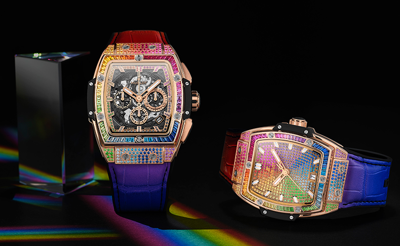 2020新作 ウブロ、つかの間の虹を捉える「スピリット オブ ビッグ・バン レインボー」