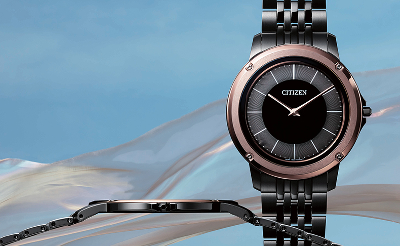 「シチズン エコ・ドライブ ワン」より、 腕への装着感を追求し、更なる薄型バンドを実現した新作3モデルが登場