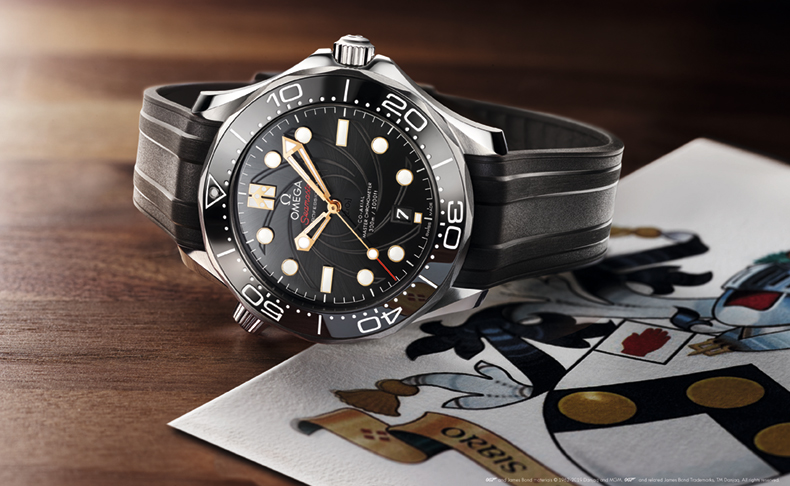 新しいオメガ ウォッチで往年のボンド映画を祝福！「シーマスター ダイバー300M ジェームズ･ボンド リミテッド エディション」