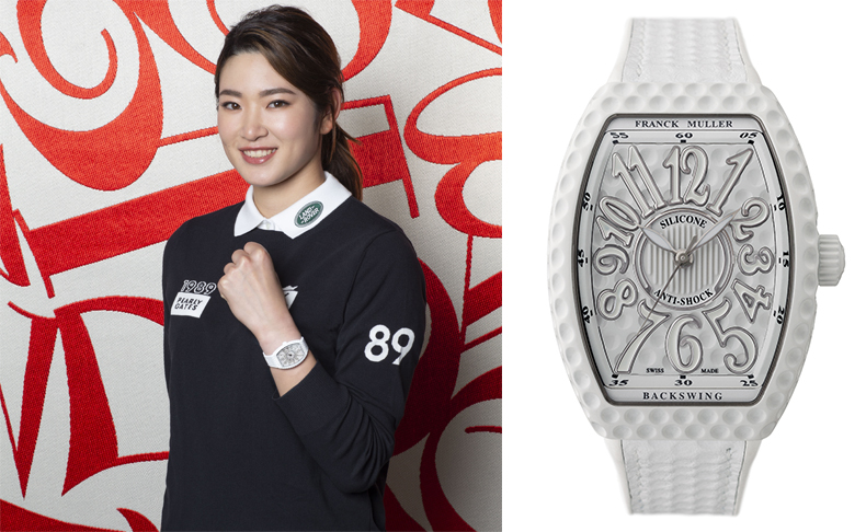 フランク ミュラーがプロゴルファー原英莉花選手とスポンサリング契約を締結