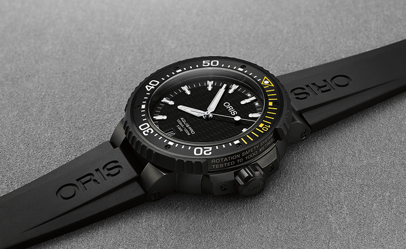 2021新作 自社開発「キャリバー400」を搭載したプロ仕様ダイバーウォッチ。オリス「アクイスプロデイト キャリバー400」