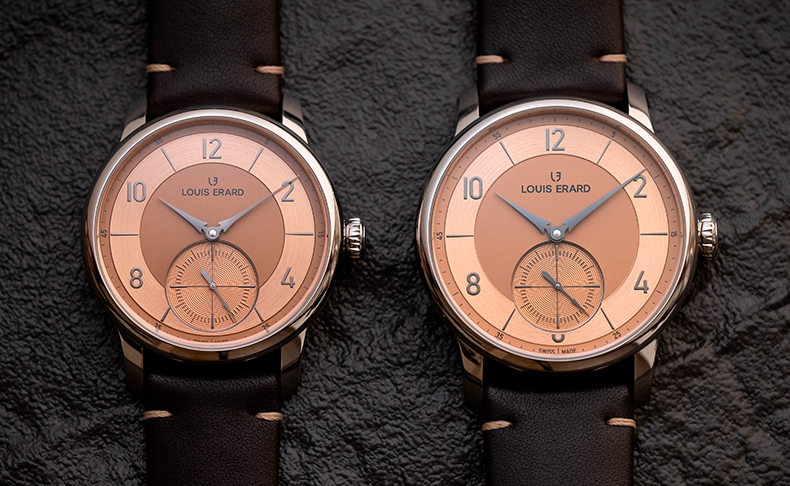 2022新作 ルイ・エラール「エクセレンス スモールセコンド テラコッタ」
