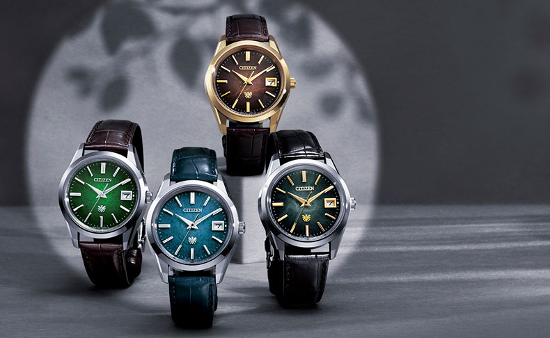 2022新作 土佐和紙を用い「借景窓で切り取る四季」を表現した数量限定モデル。ザ・シチズン「Iconic Nature Collection」