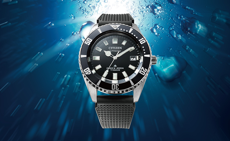 2022新作 シチズン プロマスターからフジツボに覆われながらも海中で動き続けた「チャレンジダイバー」のデザインを継承・進化した強化耐磁仕様のメカニカルダイバーズウオッチが登場