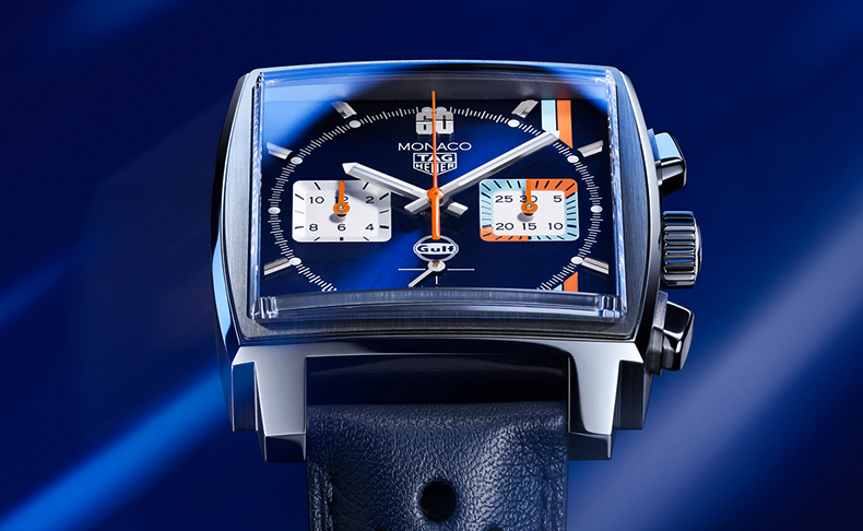 2022新作 「タグ・ホイヤー モナコ キャリバー ホイヤー02 クロノグラフ ガルフエディション」が登場！