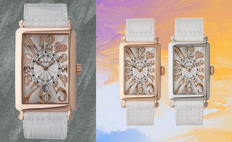 2020新作 「架け橋」をイメージした優雅な曲線美。フランク ミュラー「ロングアイランド レリーフ “ハート ダイヤモンド”」