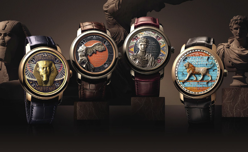 2022新作 ルーヴル美術館との素晴らしいコラボレーション。ヴァシュロン・コンスタンタン「メティエ・ダール -偉大な文明へ敬意を表して-」