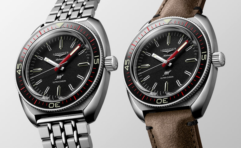 2022新作 現代の最新技術とともに復刻したハイビートの歴史的モデル。「ロンジン ウルトラ-クロン」