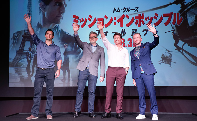 「ミッション：インポッシブル／フォールアウト」のジャパンプレミアに ヘンリー・カヴィルがジャガー･ルクルト ポラリスを着用して登場