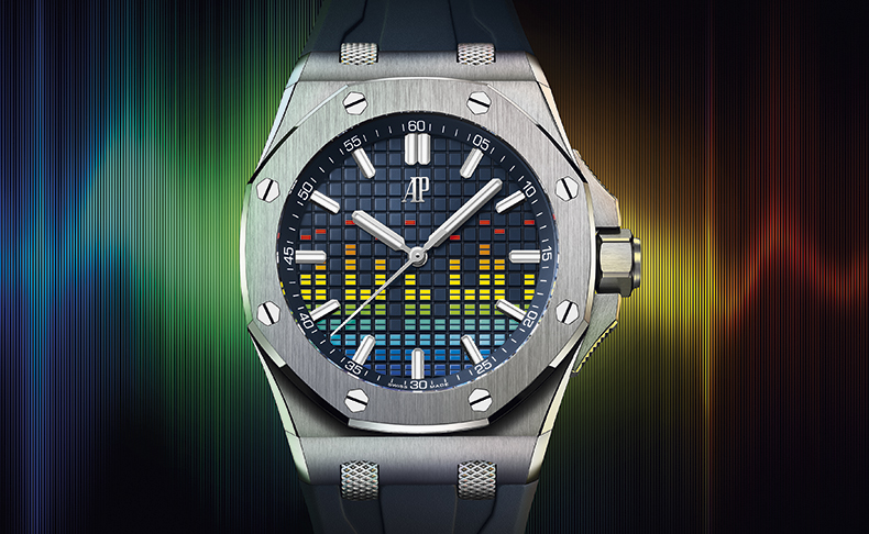 2022新作 音楽の世界をテーマにした新モデル。オーデマ ピゲ「ロイヤル オーク オフショア ミュージックエディション」