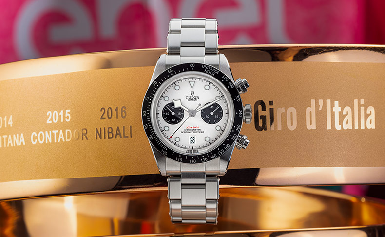 チューダーがサイクルロードレース「ジロ・デ・イタリア」のオフィシャル・タイムキーパーに就任