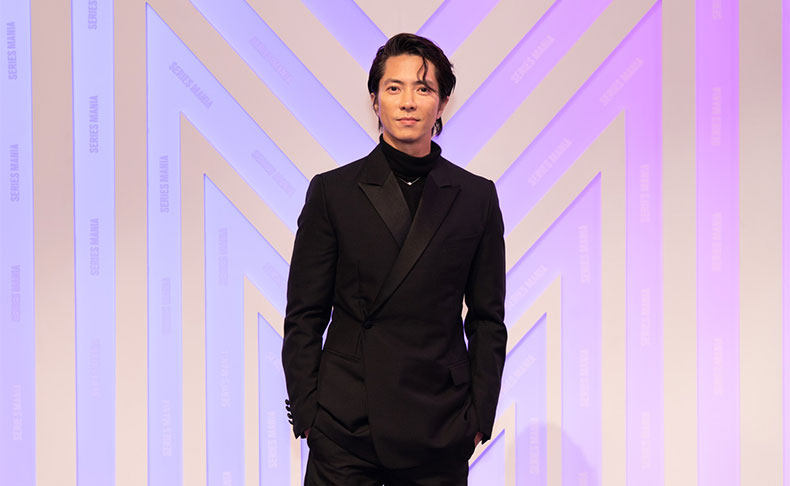 国際ドラマの祭典「Series Mania」にて山下智久がブルガリを纏う