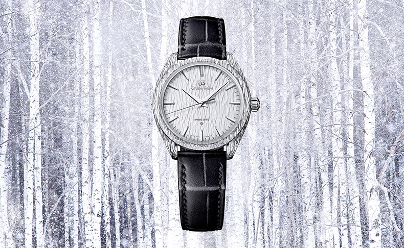 2023新作 厳冬期の荘厳な白樺林を彫金で表現した新たなマスターピース。グランドセイコー「SBGZ009」Watches and Wonders Geneva 2023にて発表
