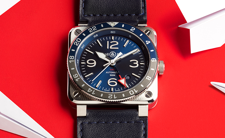 2023新作 ブルーアワーが世界を包み込む。ベル＆ロス「BR 03-93 GMT ブルー」