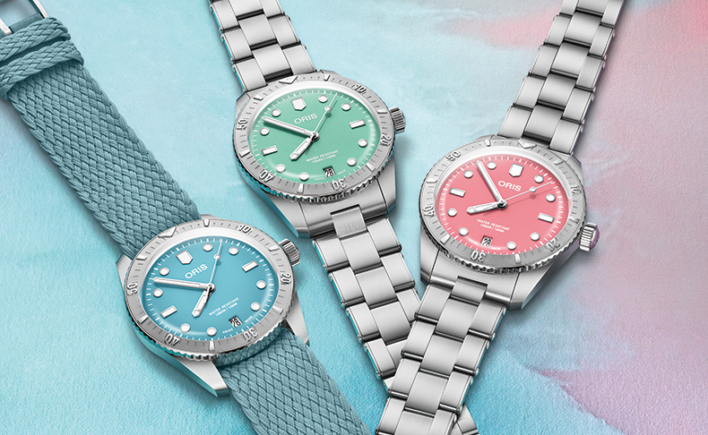 2023新作 キャンディをもうひとついかがですか? オリス「ダイバーズ65 コットンキャンディ」