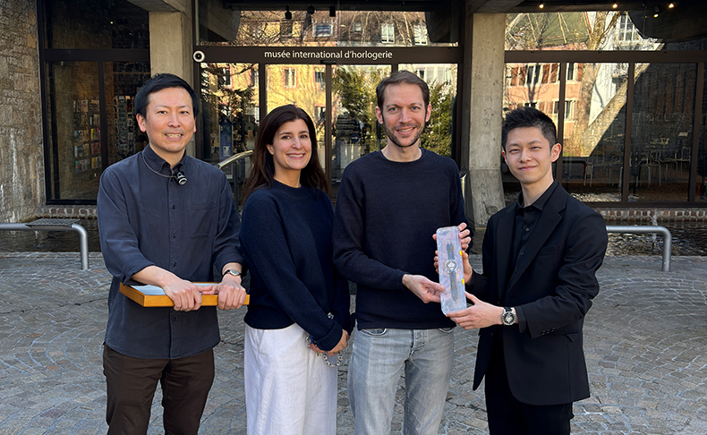 岡田樂の機械式メトロノームがスイスの博物館に収蔵へ