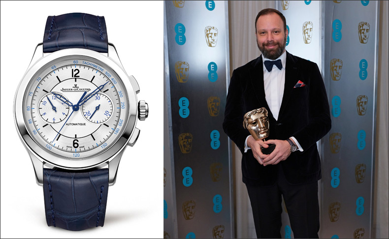 第72回英国アカデミー賞授賞式でのジャガー・ルクルト