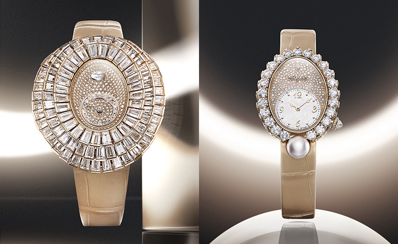2025新作 2つのジュエリーウォッチ。ブレゲ「レーヌ・ドゥ・ナープル クレイジー・フラワー」「レーヌ・ドゥ・ナープル ペルル・アンぺリアル」