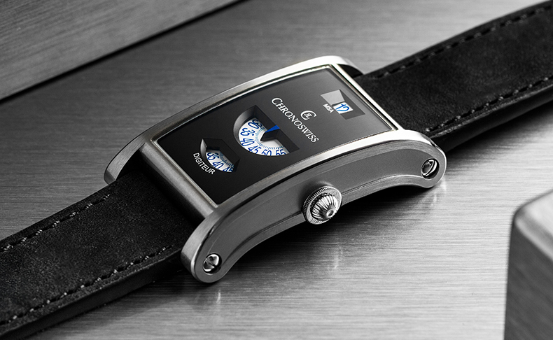 2025新作 針を持たない機械式腕時計の復活！ クロノスイス「ネオ デジター」