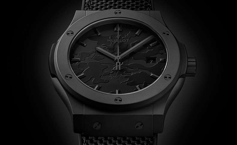 2026新作 黒の芸術を再定義。ウブロ「クラシック・フュージョン ヨウジヤマモト オールブラック カモ」