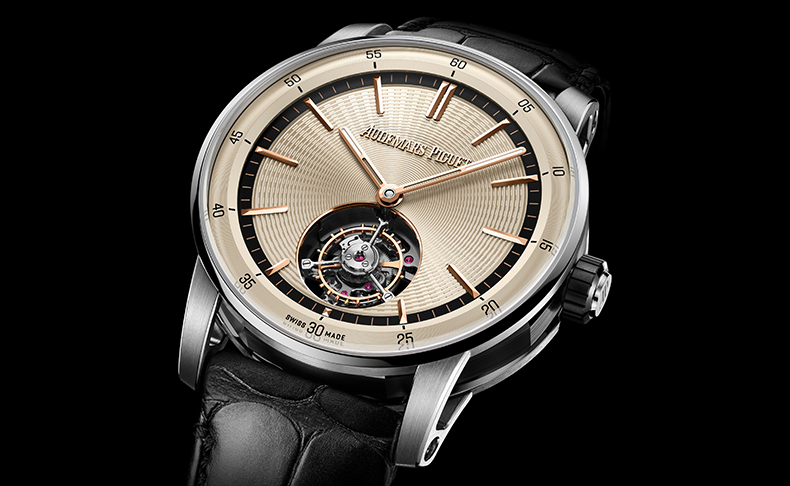 2026新作 アイボリーのシグネチャーダイヤルが彩る、オーデマ ピゲ「CODE 11.59 バイ オーデマ ピゲ フライング トゥールビヨン」