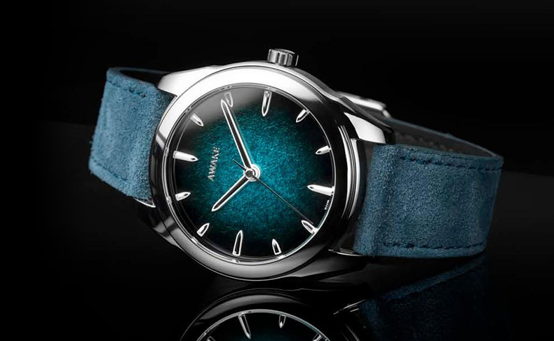 2026新作 アウェイク「ソン・マイ シルバーリーフ “アトランティス・ブルー”」