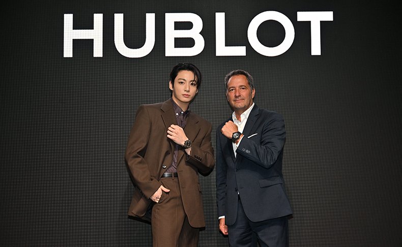 ウブロ、銀座を熱狂で包む。グローバル ブランドアンバサダーのジョングクさんが「HUBLOT NIGHT」に登場