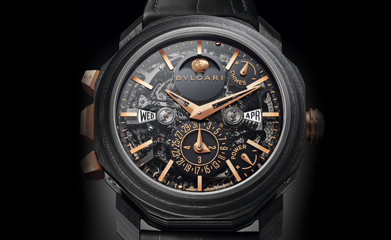 2019 BASEL新作 ジェラルド・ジェンタによる初代グランドソヌリ25周年を記念する「オクト ローマ グランドソヌリ パーペチュアルカレンダー」