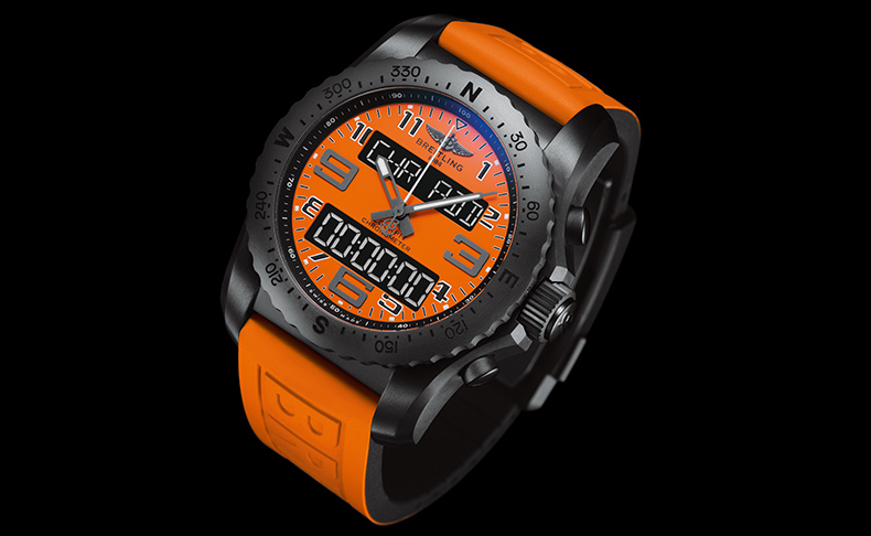 2019 BASEL新作 熱気球による初の無着陸世界一周飛行20周年を記念した「ブライトリング コックピット B50 オービター リミテッド エディション」