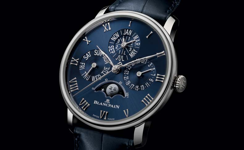 2019新作 ブランパンよりブティック限定モデルが登場「ヴィルレ パーペチュアルカレンダー」