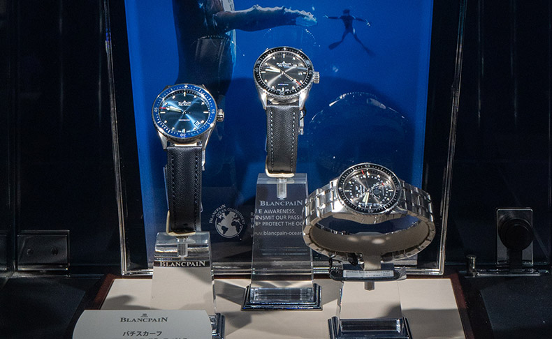 東京にてブランパン オーシャン コミットメント展を開催