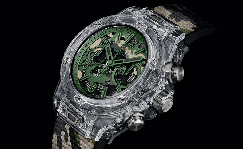 2020新作 ウブロ日本限定モデル「ビッグ・バン ウニコ サファイア カモフラージュ」