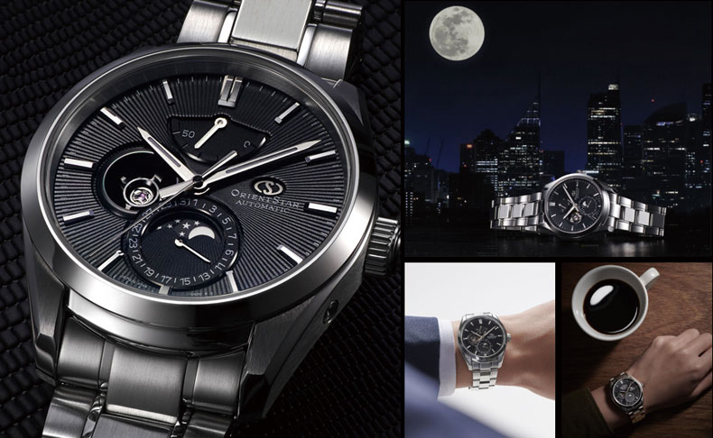 2020新作 月と地球の関係を斬新な発想で表現。ORIENT STAR コンテンポラリーコレクション「メカニカルムーンフェイズ」