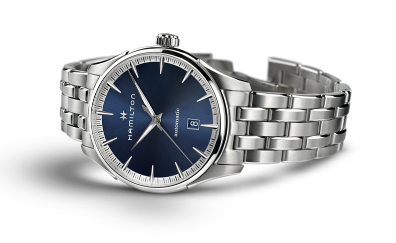 2020新作 非磁性合金素材NIVACHRON™製ヒゲゼンマイを採用したH-10ムーブメント搭載。ハミルトン「ジャズマスター ジェント オート」日本先行発売