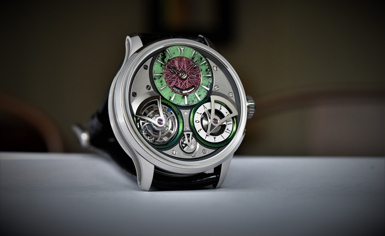 2020新作 世界初のゾイサイト製のダイアルを備えたユニークピース。チャペック「プラス・ヴァンドーム “アル・カンツ”」