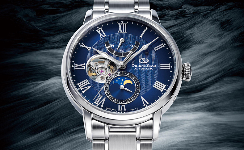 2020新作 オリエントスターの「メカニカルムーンフェイズ」に実用性やデザインが進化したモデルと流水をモチーフにしたモデルが登場