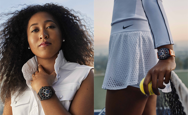 タグ・ホイヤー 新ブランド アンバサダーに、テニスチャンピオン 大坂なおみ選手が就任！