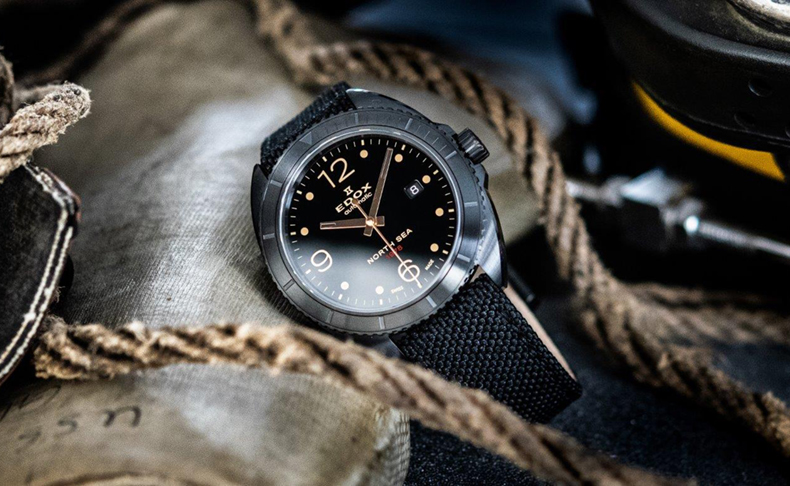 ハイスペックを備える、60'sテイストのレトロダイバーズ、エドックス「ノースシー」から2モデルが登場