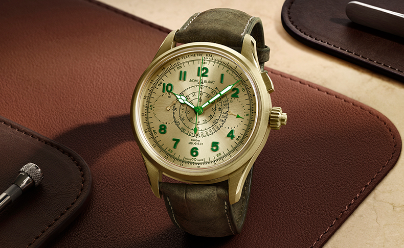 2021新作 モンブラン「1858 スプリットセコンド クロノグラフ リミテッドエディション 18」