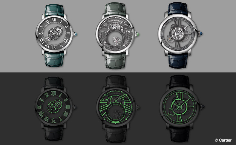 2021新作 デザインを原動力とするカルティエのオートオルロジュリー。限定5セット、3つの「ロトンド ドゥ カルティエ」