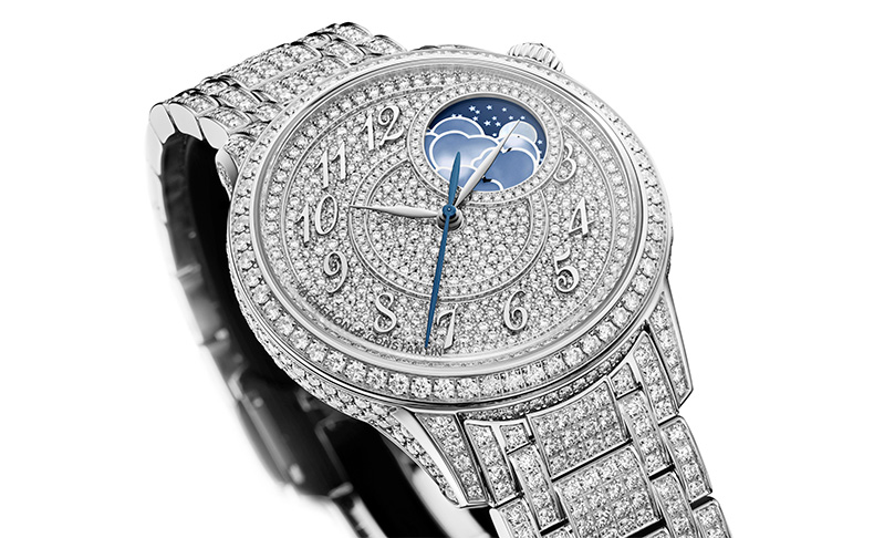 2020新作　ダイヤモンドで装飾した“オートマニュファクチュール”。ヴァシュロン・コンスタンタン「エジェリー・ムーンフェイズ・ジュエリー」