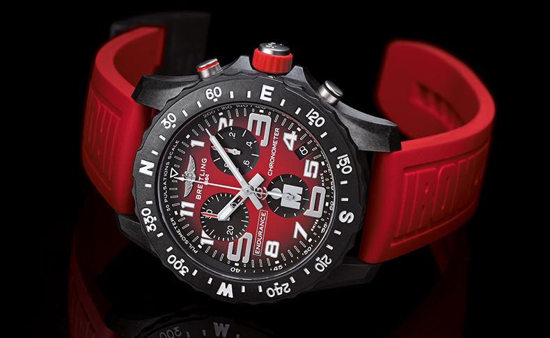 2021新作 アイアンマンとブライトリングが提携、「エンデュランス プロ アイアンマン」が登場