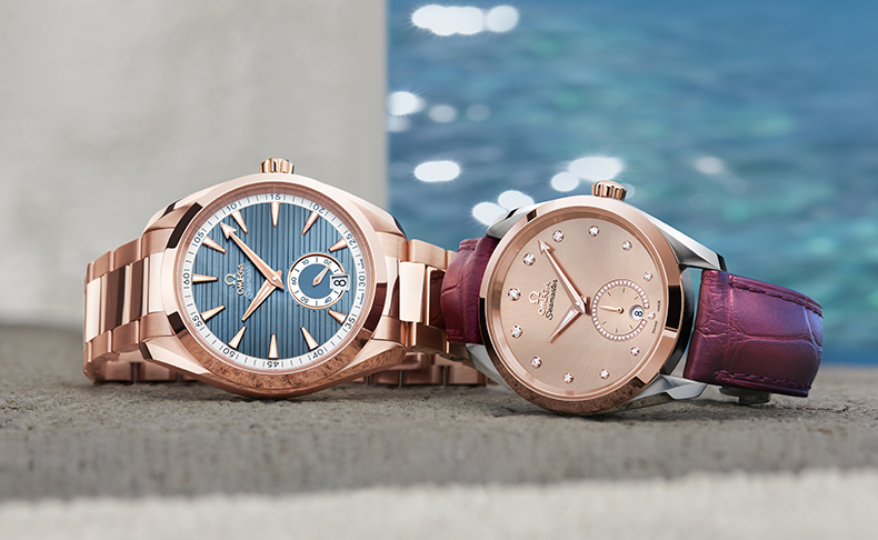 2021新作 人気シリーズにニュールックが登場。オメガ「シーマスター アクアテラ スモールセコンド」