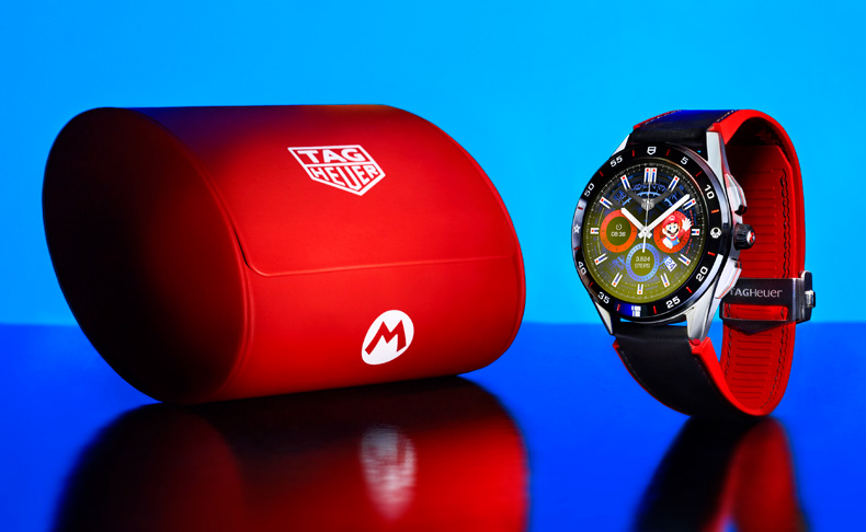 2021新作 タグ・ホイヤーがポップカルチャーのアイコン、スーパーマリオとコラボレーション！「タグ・ホイヤー コネクテッド X スーパーマリオ リミテッドエディション」