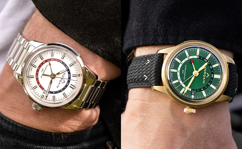 2021新作 フラッグシップの洗練。新文字盤携え登場した、ノルケイン「FREEDOM 60 GMT」