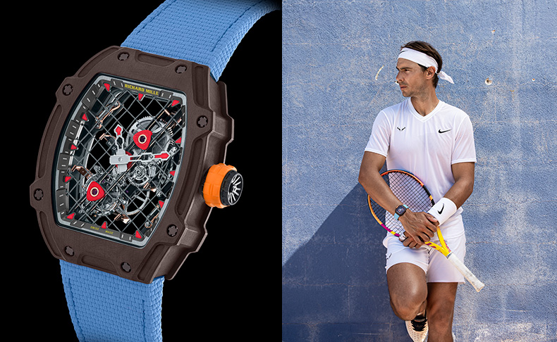 2020新作 10年のパートナーシップを記念して登場。リシャール・ミル「RM 27-04 トゥールビヨン ラファエル・ナダル」