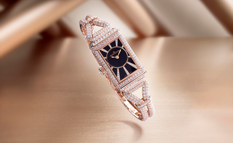 2021新作 メティエ・ラール®の卓越したジェムセッティングの技にスポットライトを当てた、ジャガー・ルクルト「レベルソ・ワン・コルドネ・ジュエリー」