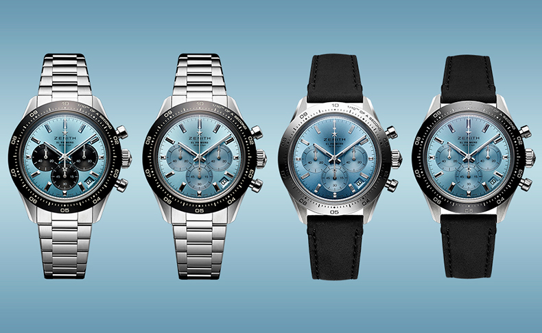 アクアブルーの文字盤でエレガンスをより高めたゼニス「クロノマスター スポーツ YOSHIDAスペシャル」第2弾　～YOSHIDAで体験する、高級時計への旅 第185回～