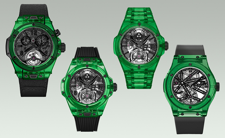 グリーンSAXEMの煌めきが手首を優雅に彩るウブロ×YOSHIDAの最新スペシャルモデル　～YOSHIDAで体験する、高級時計への旅 第279回～